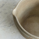 Large Stoneware Mixing Bowl With Large Olive Spoon - elsie green - The French Kitchen