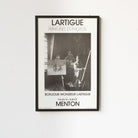 Lartigue Exhibit Framed Advertisement - elsie green - Art
