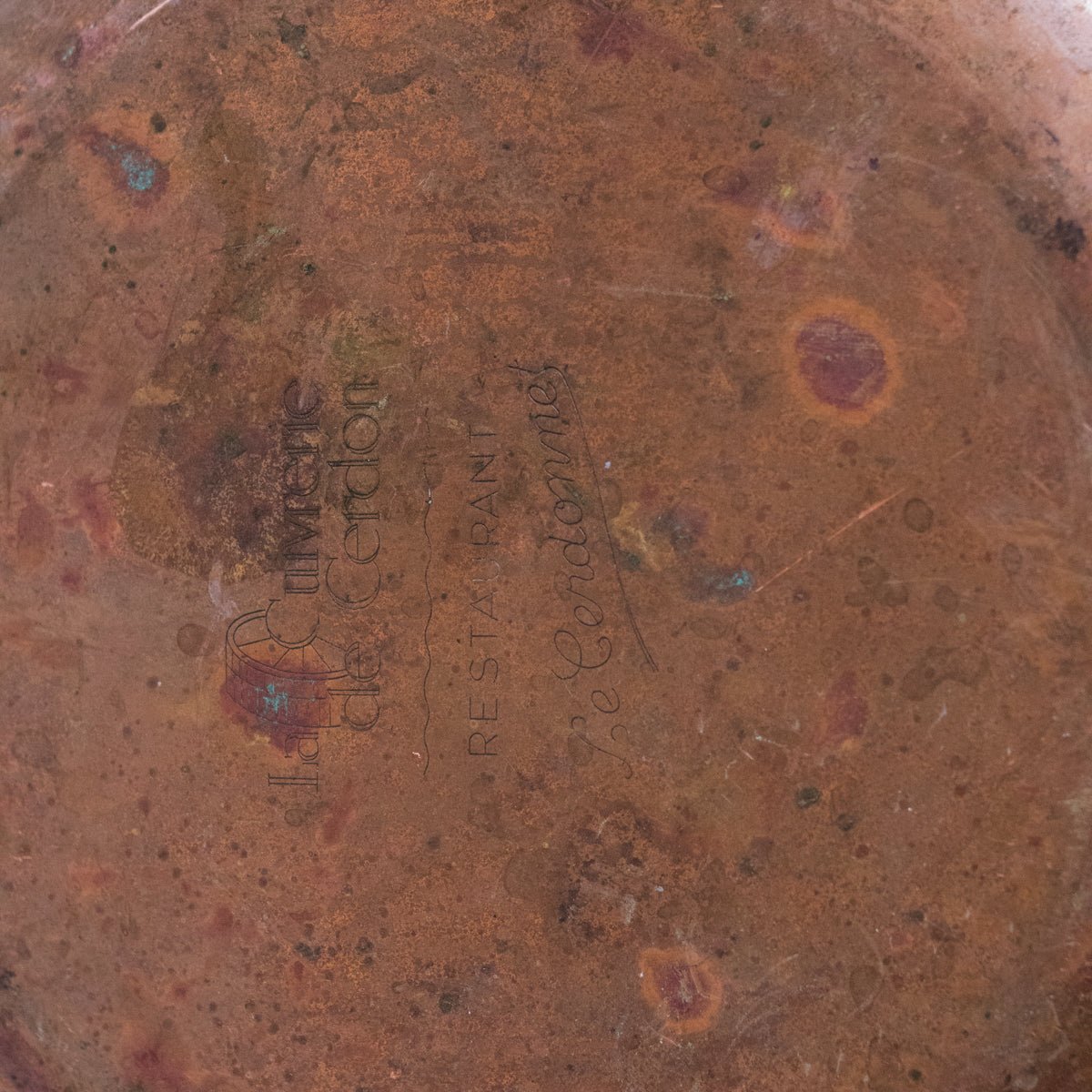 Le Cerdonne Restaurant Copper Pot - elsie green - the french kitchen