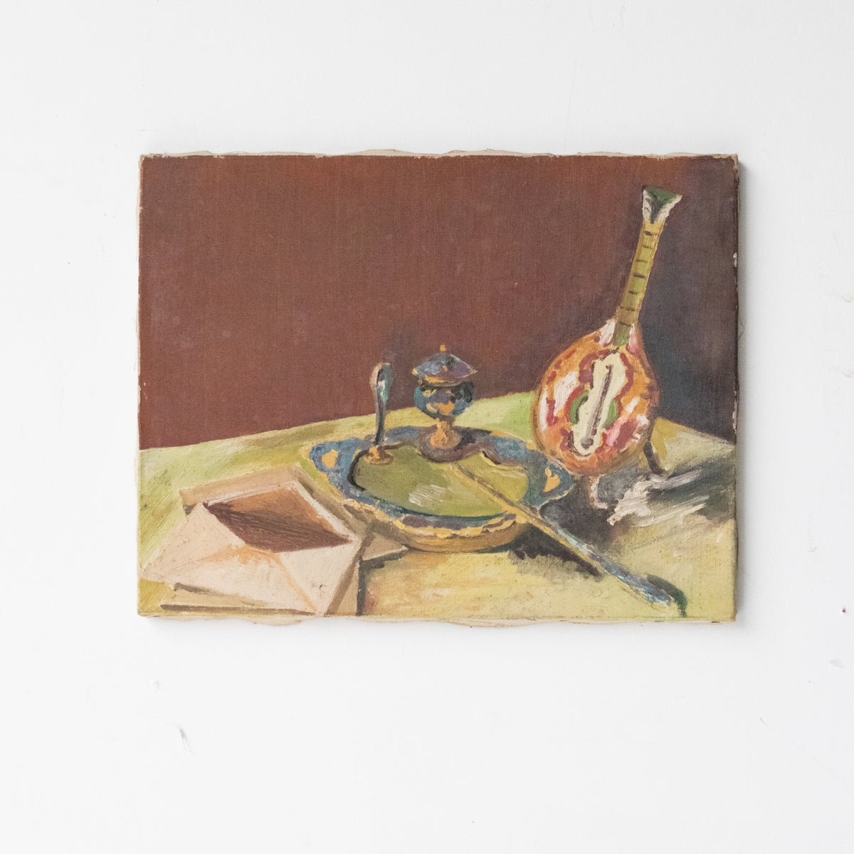 Le Courrier Oil Painting - elsie green - Art