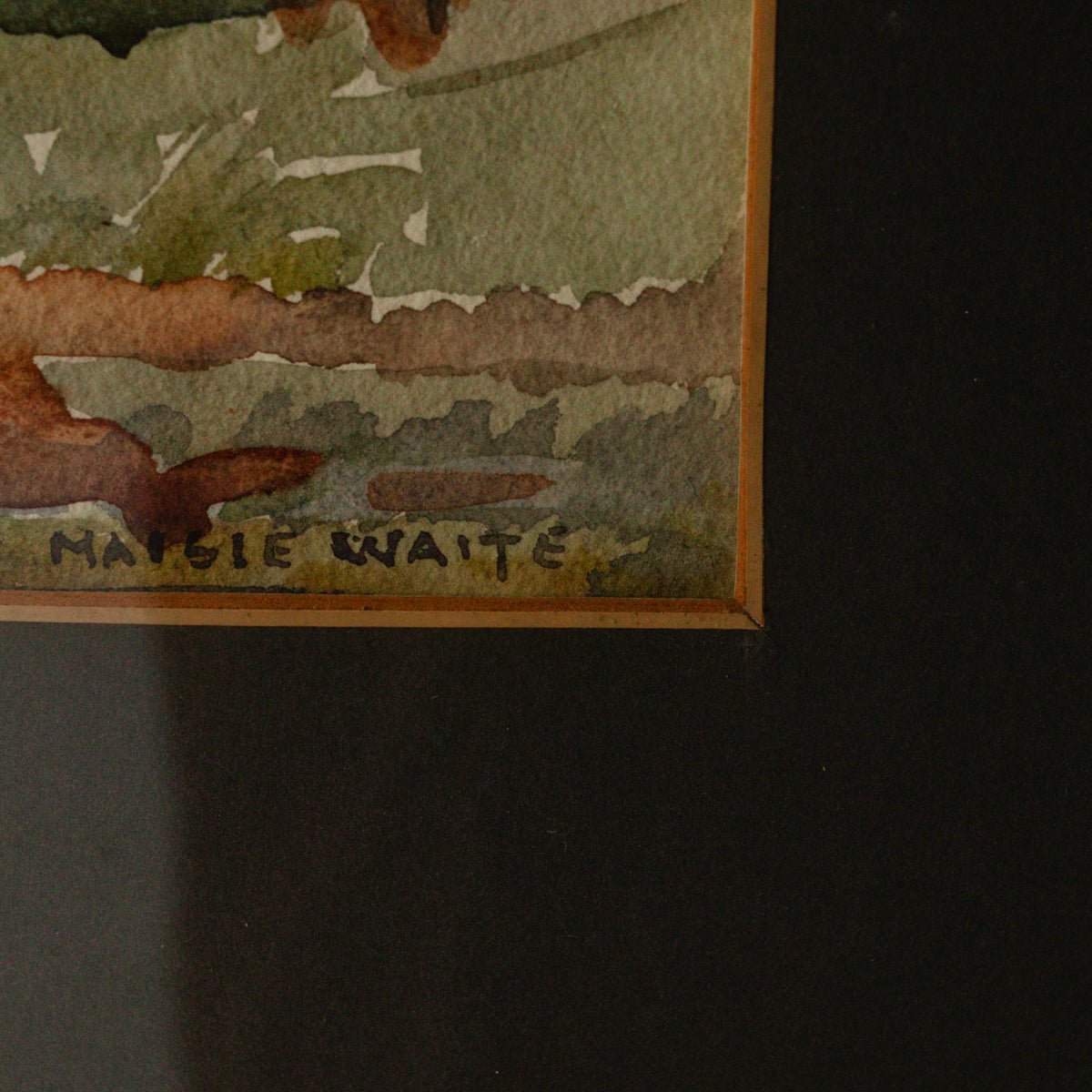 Le Jardin d’Alain Watercolor Painting - elsie green - art