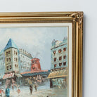 Le Moulin Rouge à Paris Oil Painting - elsie green - art