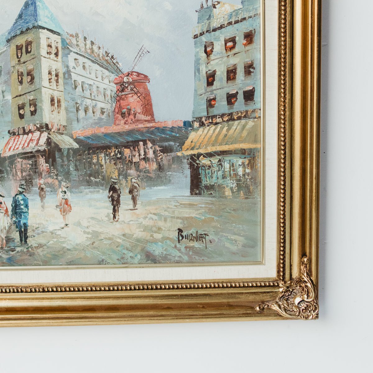 Le Moulin Rouge à Paris Oil Painting - elsie green - art