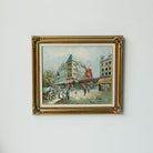 Le Moulin Rouge à Paris Oil Painting - elsie green - art