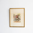 Le Moulin Rouge Paris Watercolor Painting - elsie green - art