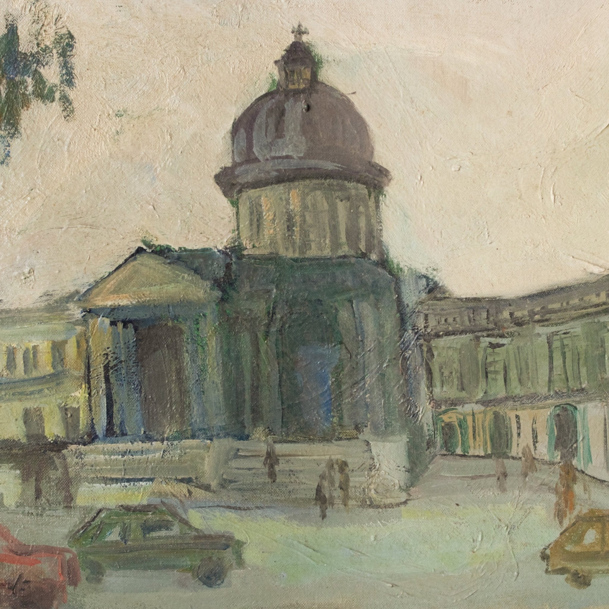 Le Pantheon, Paris Oil Painting - elsie green - Art