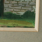 Le Petit Village de Bourgogne Watercolor Painting - elsie green - art