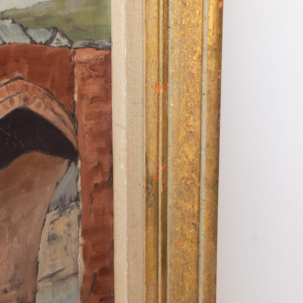 Le Pont d’Espalion, Aveyron Oil Painting - elsie green - art