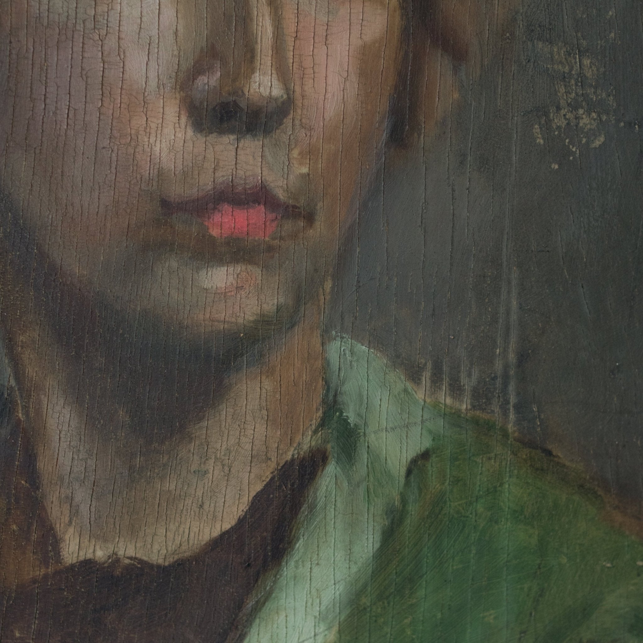 Le Portrait de Marjolaine Oil Painting - elsie green - Art