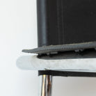 Leather Cantilever Arm Chair - elsie green - furniture