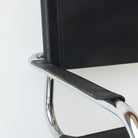 Leather Cantilever Arm Chair - elsie green - furniture