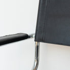 Leather Cantilever Arm Chair - elsie green - furniture