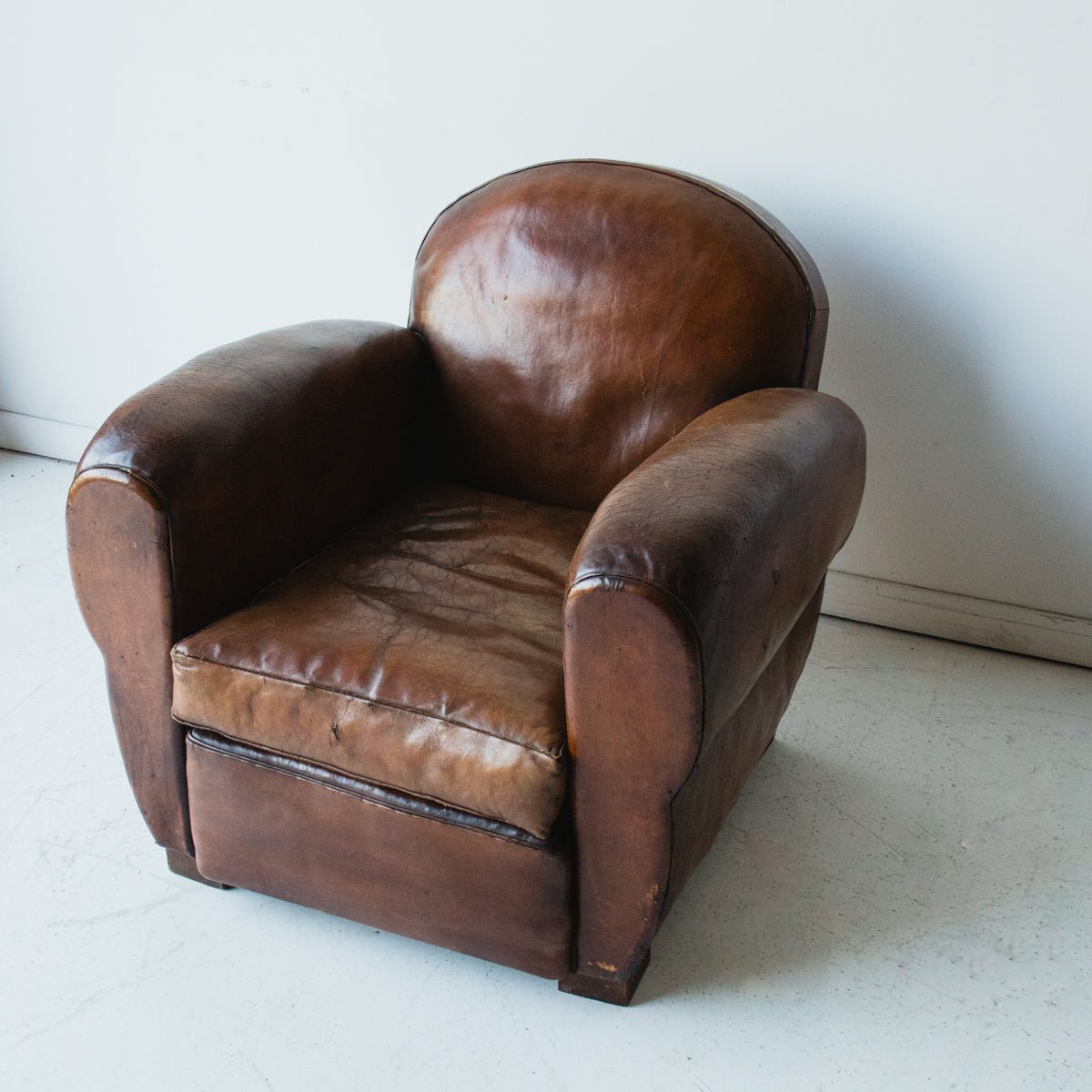 Leather Club Chair - elsie green - The French Kitchen