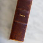 Leather Library Book set of 4 | Les Hommes de Bon Vilant - elsie green - decor
