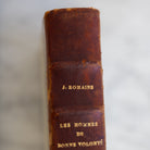 Leather Library Book set of 4 | Les Hommes de Bon Vilant - elsie green - decor