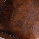 Leather Library Chair - elsie green - furniture