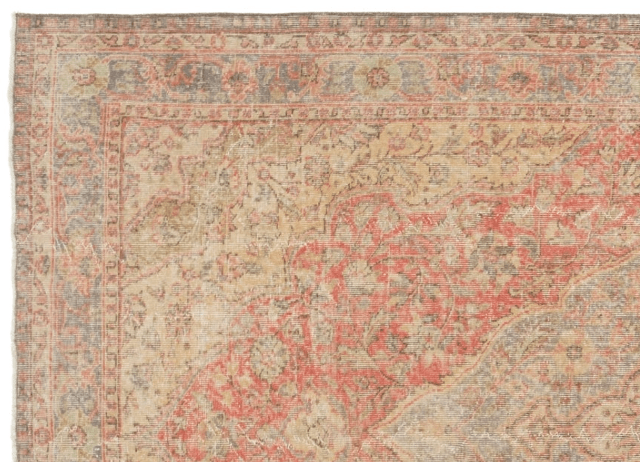 Lehte Vintage Rug | 6'4" x 9'9" - elsie green - Textiles