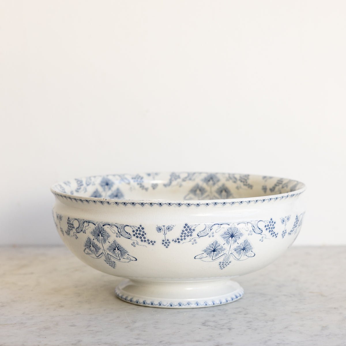 Leonie Transferware Serving Bowl - elsie green - the french kitchen