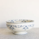 Leonie Transferware Serving Bowl - elsie green - the french kitchen