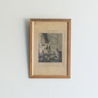 Les Adieux Etching - elsie green - Art