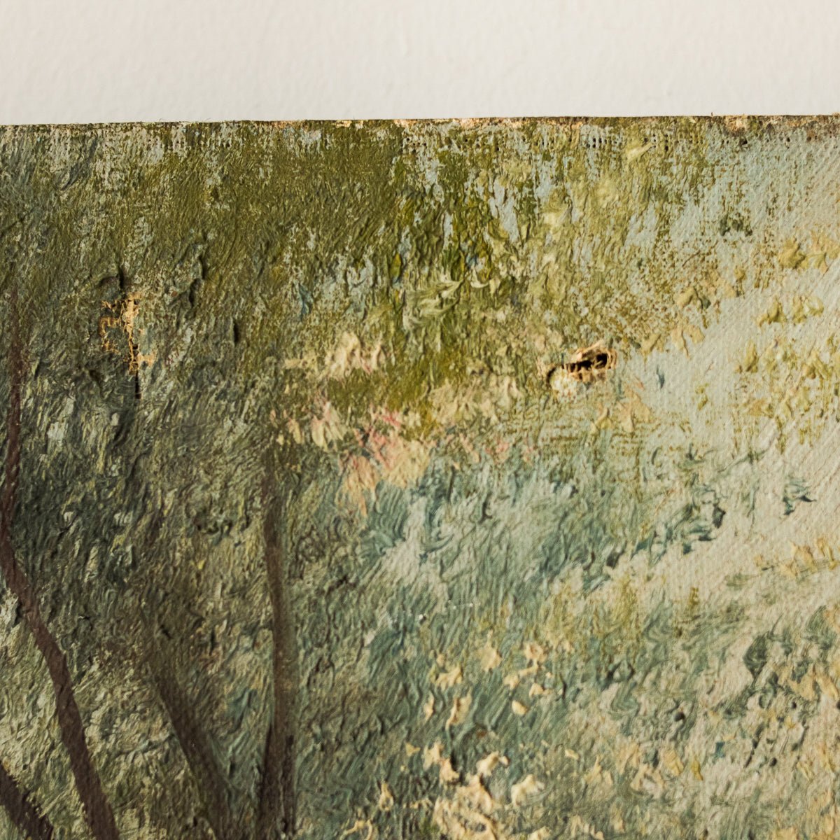 Les Bords De Soane Landscape Oil Painting - elsie green - Art