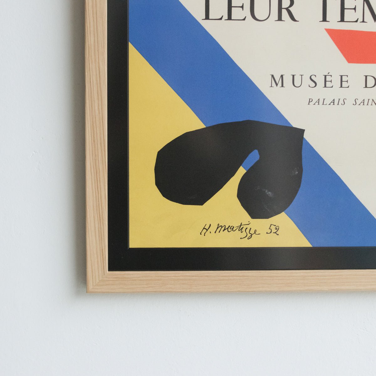 Les Peintres Temoins De Leur Temps Exhibit Poster | Henri Matisse - elsie green - art