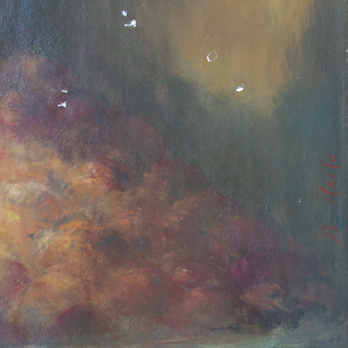 Les Pommes Oil Painting - elsie green - Art