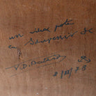 Les Quais de Seine, Notre Dame de Paris Oil Painting | Dated 1878 - elsie green - art