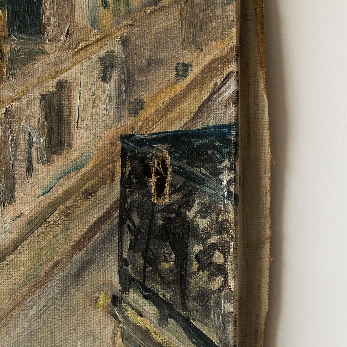 Les Rues De Paris Oil Painting - elsie green - Art