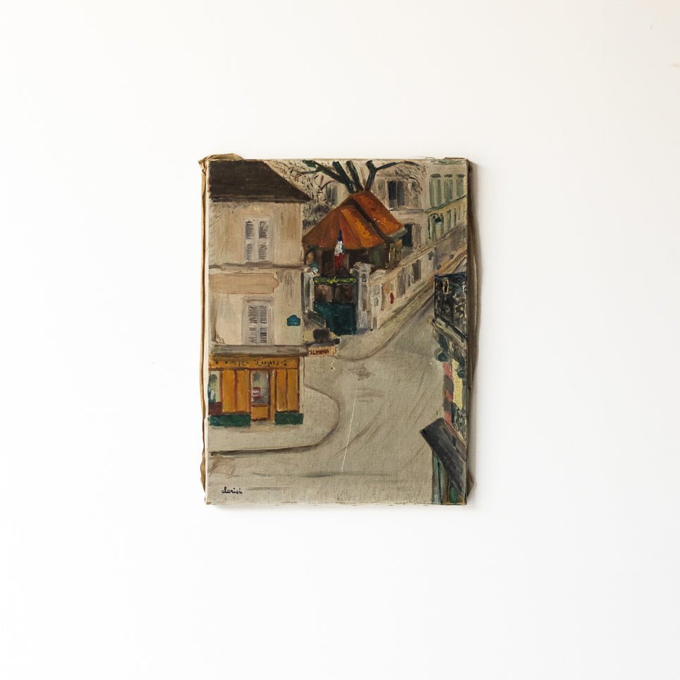 Les Rues De Paris Oil Painting - elsie green - Art