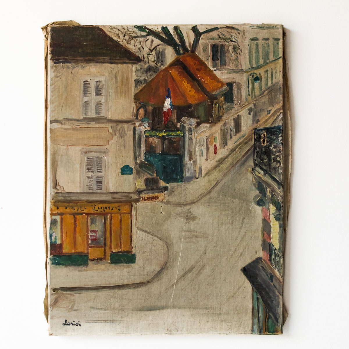 Les Rues De Paris Oil Painting - elsie green - Art