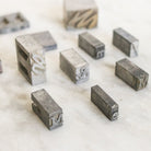 Letterpress Stamps with Provencal Bowl - elsie green - decor