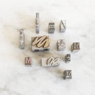 Letterpress Stamps with Provencal Bowl - elsie green - decor
