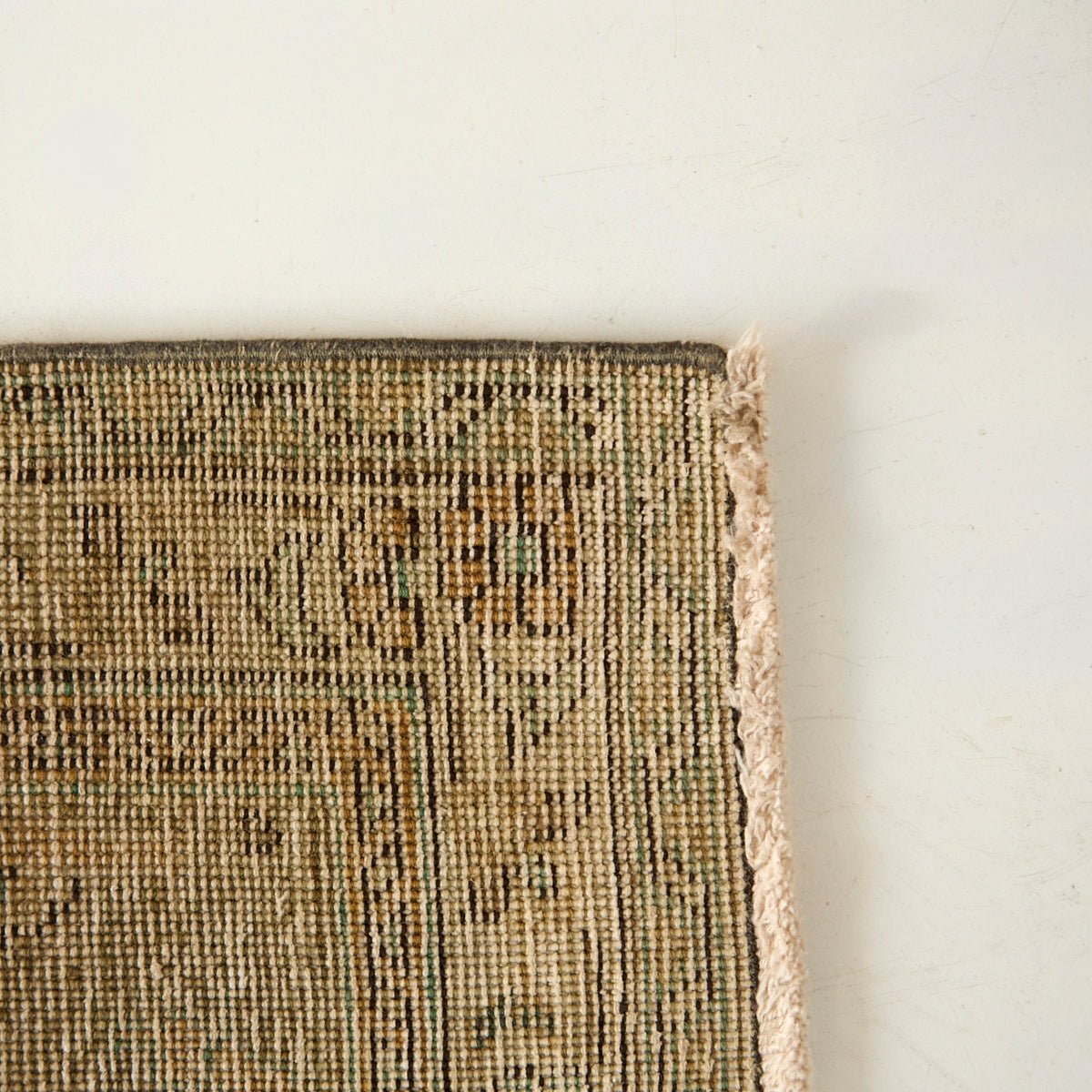 Libourne Vintage Hand Knotted Rug | 9'7" x 12'3.5" - elsie green - textiles