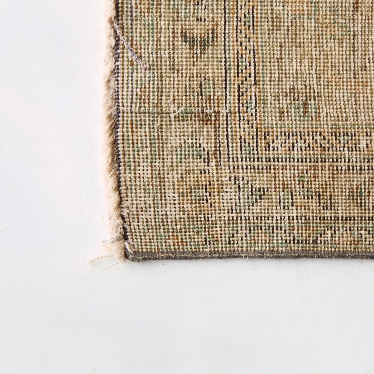 Libourne Vintage Hand Knotted Rug | 9'7" x 12'3.5" - elsie green - textiles