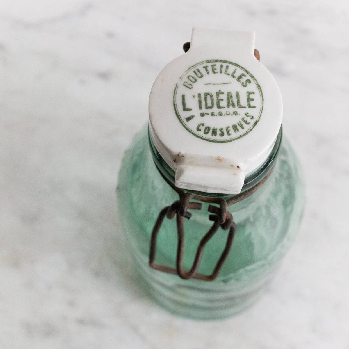 L'Ideale Porcelain Top Canning Jar - elsie green - The French Kitchen