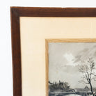 l’ile Saint Louis Paris Drawing in India Ink - elsie green - art