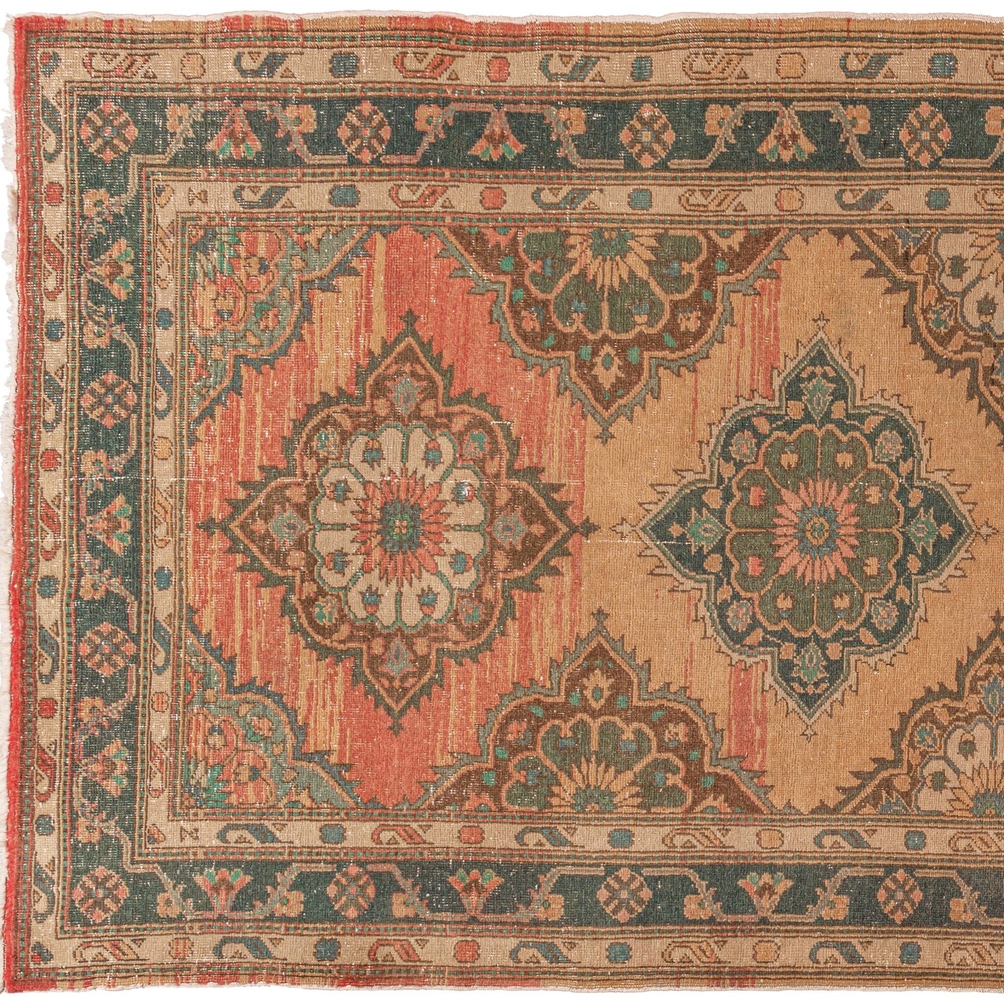 Lille Vintage Runner | 4'10" x 11'11" - elsie green - textiles