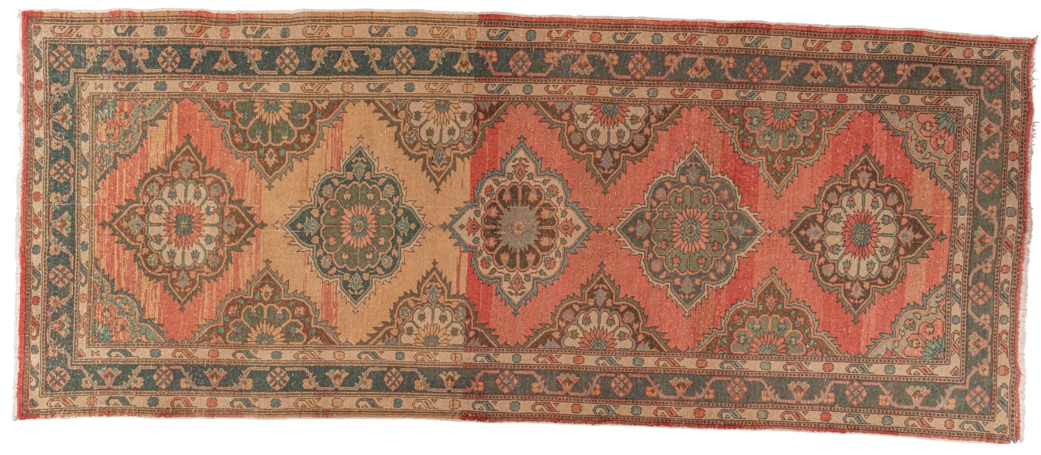 Lille Vintage Runner | 4'10" x 11'11" - elsie green - textiles