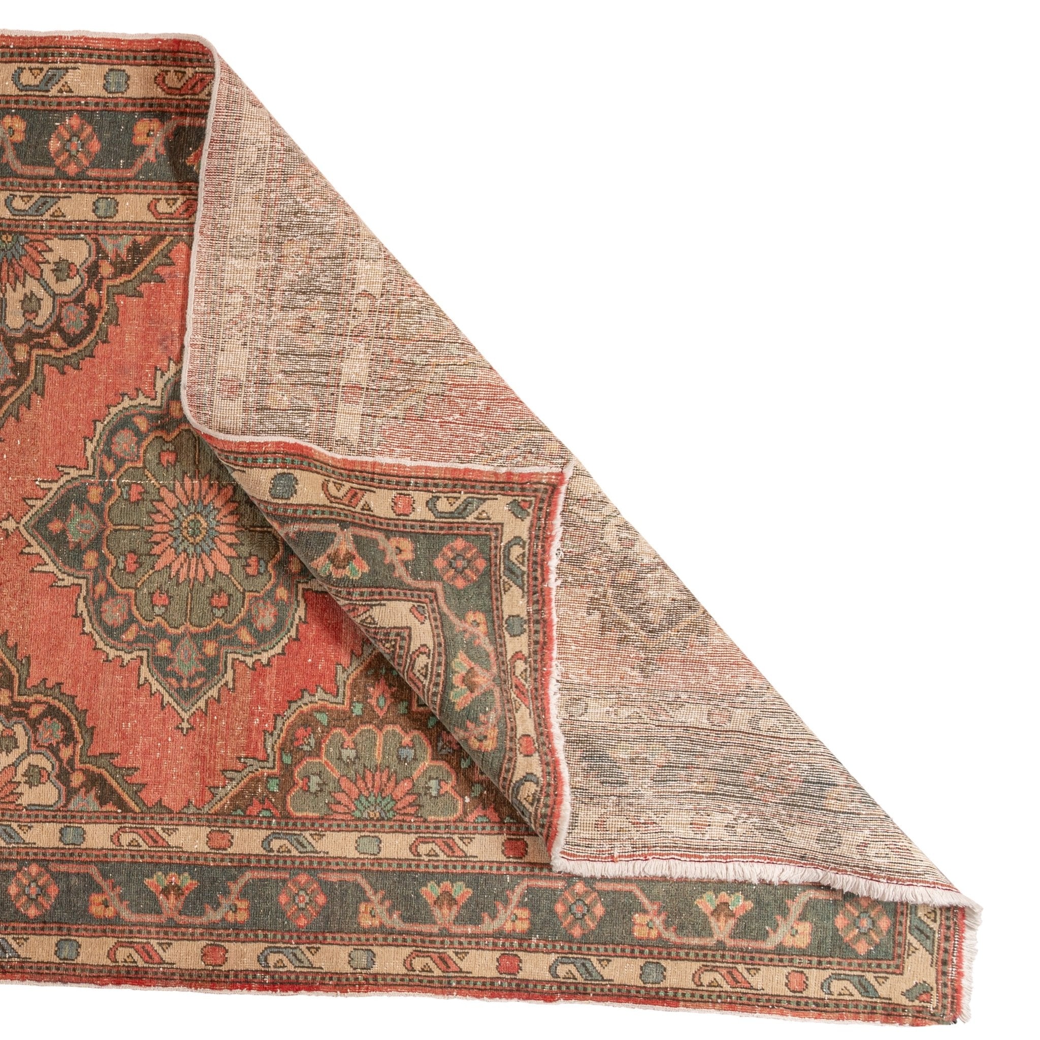 Lille Vintage Runner | 4'10" x 11'11" - elsie green - textiles
