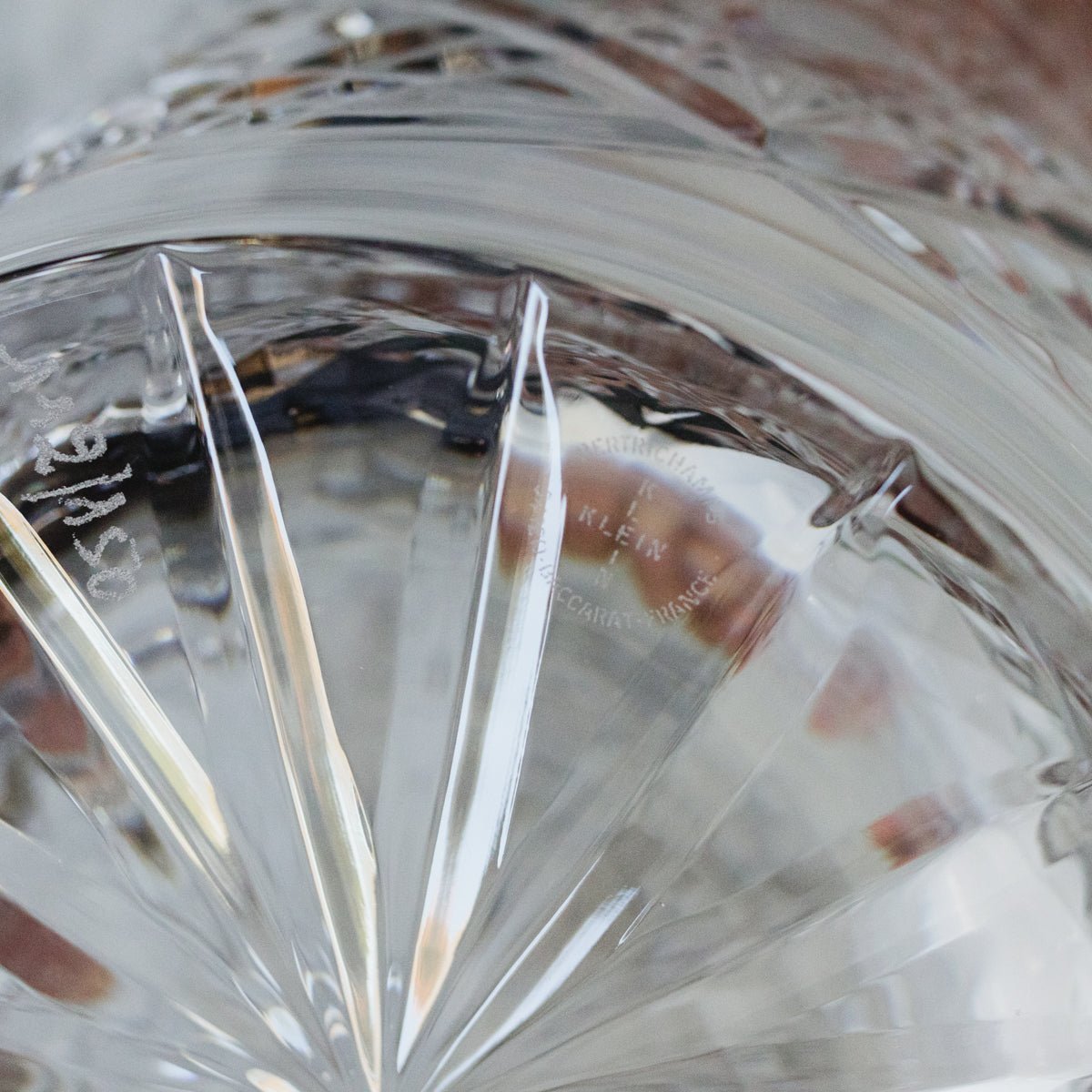 Limited Edition Baccarat Crystal Champagne Bucket | No. 2/150 - elsie green - The French Kitchen