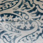 Limited Edition Block Print Pillow Cover | Dominique Indigo - elsie green - Textiles