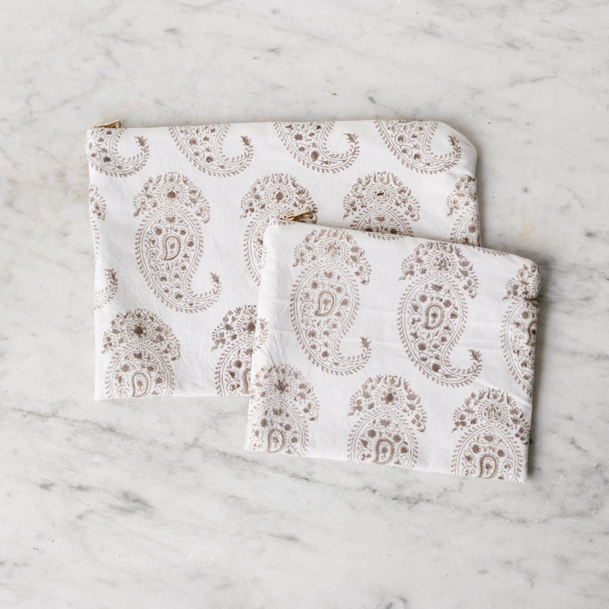 Limited Edition Zipper Pouch | Claudine - elsie green - textiles