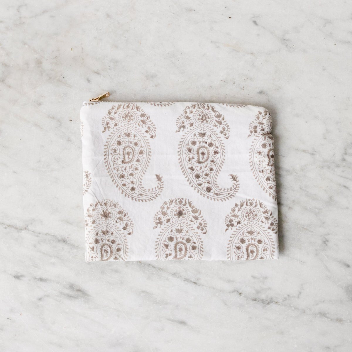 Limited Edition Zipper Pouch | Claudine - elsie green - textiles