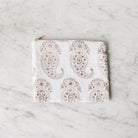 Limited Edition Zipper Pouch | Claudine - elsie green - textiles