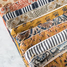 Limited Edition Zipper Pouch Large - elsie green - textiles