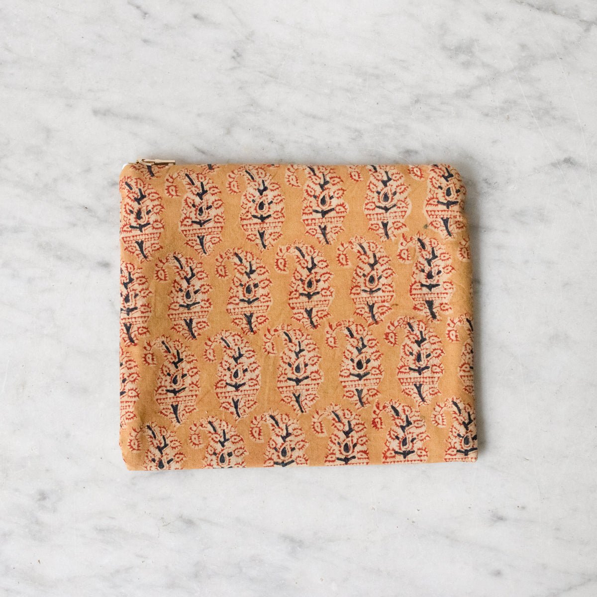 Limited Edition Zipper Pouch Small - elsie green - textiles