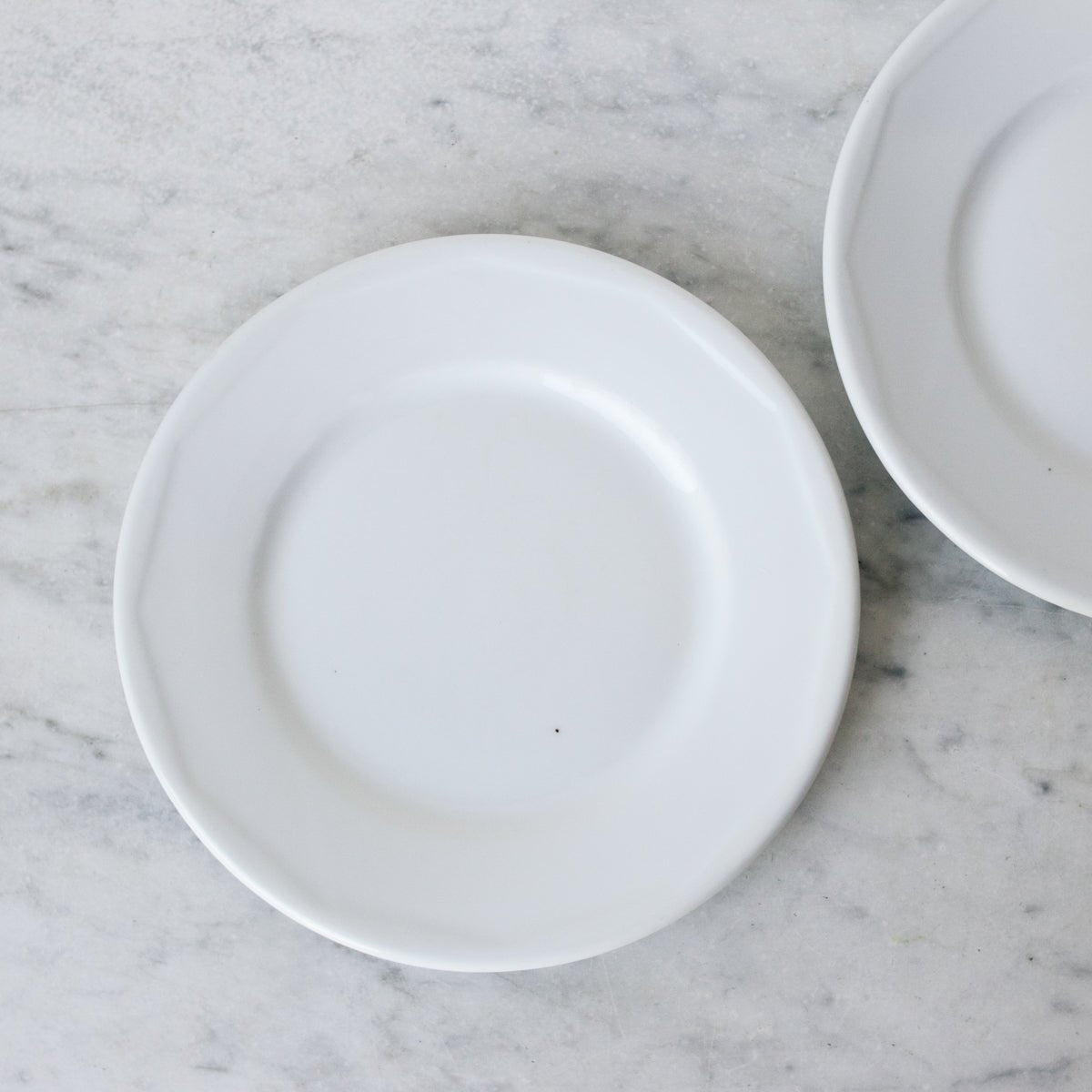 Limoges Bistro Porcelain Plate Set of 8 - elsie green - the french kitchen
