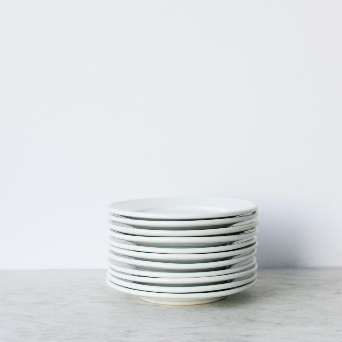 Limoges Bistro Porcelain Plate Set of 8 - elsie green - the french kitchen