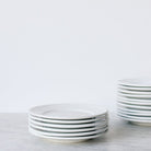 Limoges Bistro Porcelain Plate Set of 8 - elsie green - the french kitchen